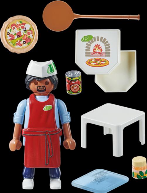 Actual product image Playmobil 71161 Pizza maker (71161, Playmobil Figures)