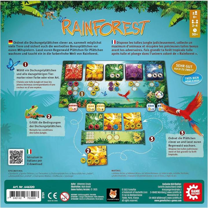 Produktbild Game Factory Rainforest (Deutsch)