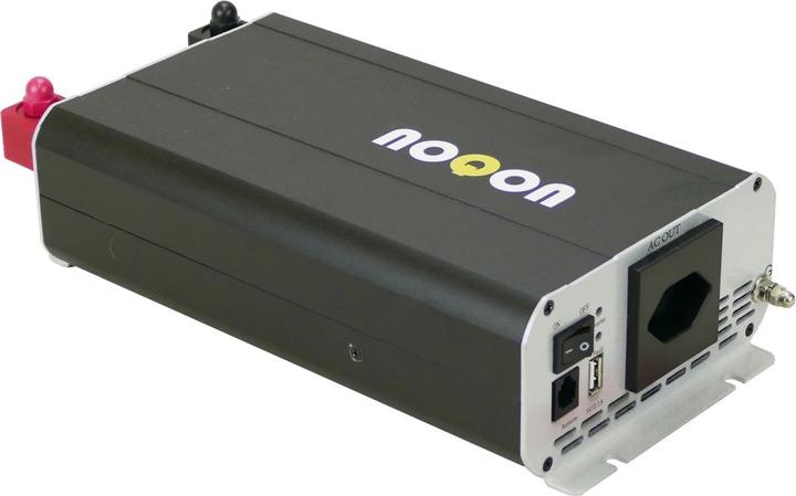 Actual product image Noqon NSP1012-X 1000W/12V Sinus-Wechselrichter mit reiner Sinuswelle