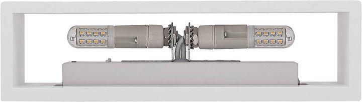 Produktbild Lindby Mavora Wandleuchte aus Gips, eckig (G9)
