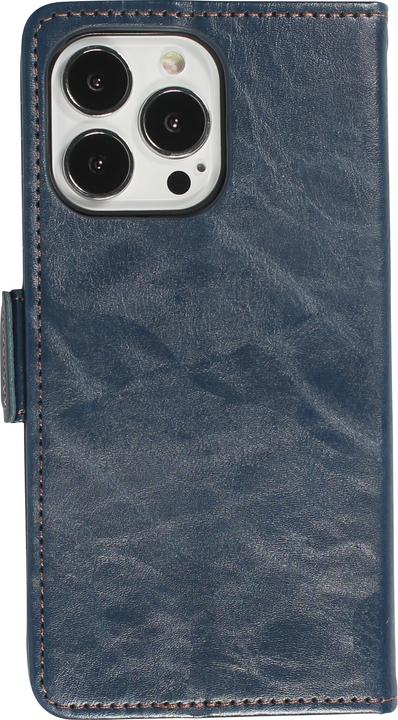 Immagine prodotto PhoneLook Etui cuir Flip Wallet en cuir véritable avec stripe design et compartiment à cartes (Apple iPhone 13 Pro)