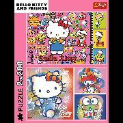 Produktbild Trefl Puzzle 2 x 200 - Hello Kitty (200 Teile)