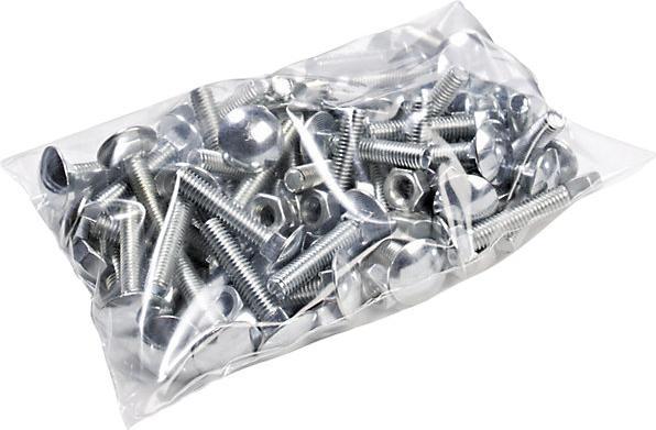 Image du produit kaiserkraft Sachets plats, 100 µm, LDPE, lot de 100, L x l 120 x 80 mm, à partir de 10 lots. (100 pièce(s))