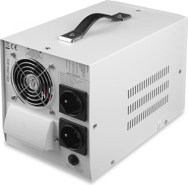 Actual product image Volt Polska Stabiliser napiecia AVR 3000VA 8-11% (3000 VA, 3000 W)