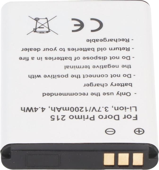 Actual product image AccuCell Battery Doro Primo 215, PhoneEasy 332, PhoneEasy 332GSM, Primo 215, Primo 405 Hisense CS668