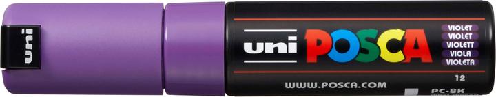 Actual product image Posca Marker PC-8K wedge tip (Violet, 8 mm, 1 x)