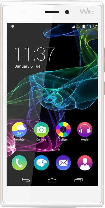 Wiko Ridge 4G (16 GB, White, Champagne, 5", Dual SIM, 4G)