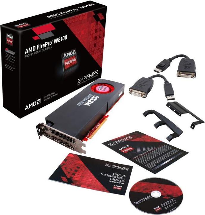 Image du produit ATI FirePro W8100 (8 Go)