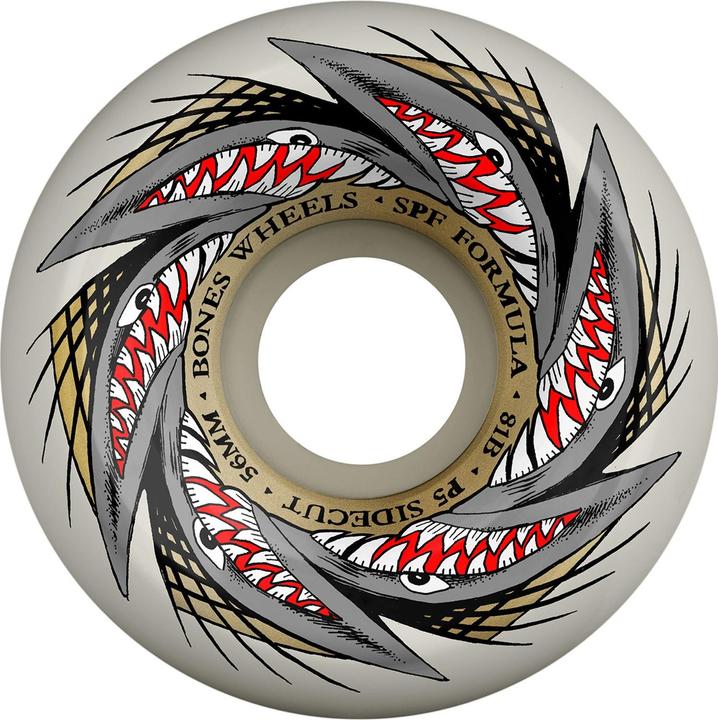 Actual product image Bones Wheels 81B SPF Pool Sharknado P5 Sidecut (56 mm)