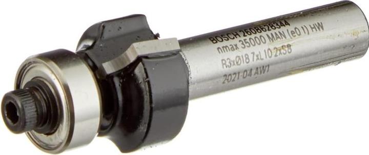 Produktbild Bosch Professional Zubehör Abrundfräser, 8 mm, R1 3 mm, L 10,2 mm, G 53 mm