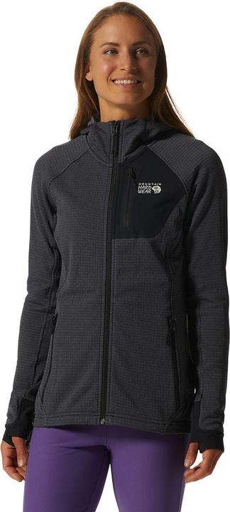 Actual product image Mountain Hardwear W Polartec Power Grid Full Zip Hoody (XS)