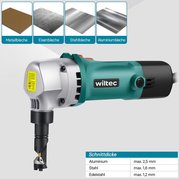 Produktbild Wiltec Blechknabber (2500 mm)