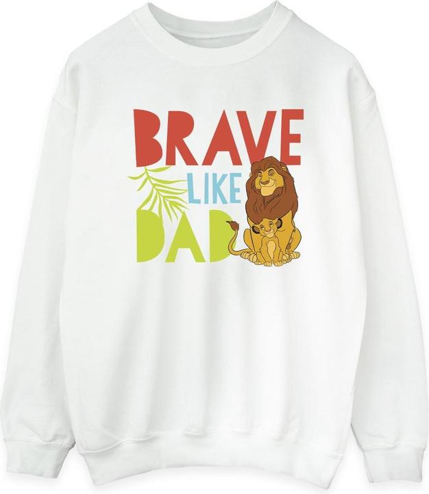 Disney The Lion King Brave Like Dad Sweatshirt (S)