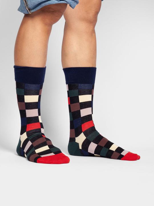 DillySocks Red Accents (Einzelpack, 41 - 46)