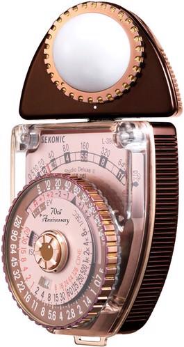 Sekonic Belichtungsmesser Studio Deluxe L-398A 70th Anniversary Edition (Belichtungsmesser)