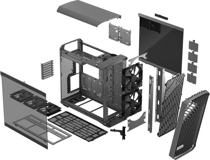 Immagine prodotto Fractal Torrent Gray TG Light (mATX, ITX, ATX, E-ATX, SSI CEB, SSI EEB)