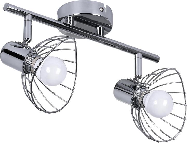 Actual product image Activejet GIZEL double lubinis laikiklis wall light strip chrome E14 wall lamp skirta living room (30.50 cm, Indoor)