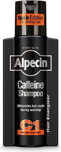 Image du produit Alpecin Caféine C1 Black, shampooing, 250 ml (250 ml, Shampoing liquide)