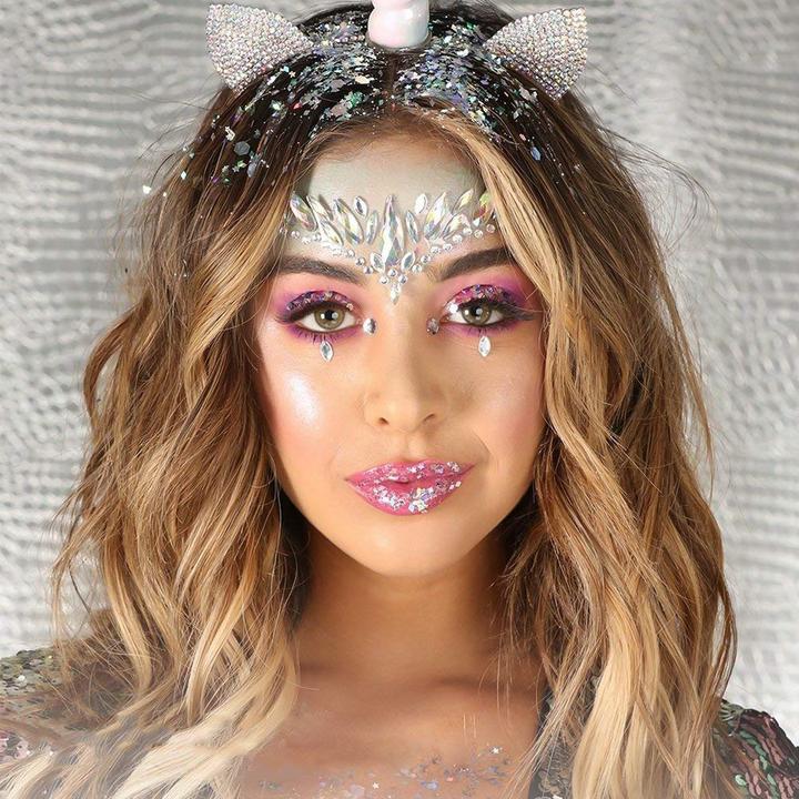 Immagine prodotto PhoneLook Adesivi per il festival e l'aria aperta Adesivi per il viso Glitter Diamonds Tattoo Style 2