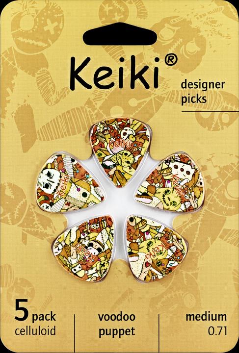 Actual product image Keiki Designer Picks Set (5 x, 0.71 mm)