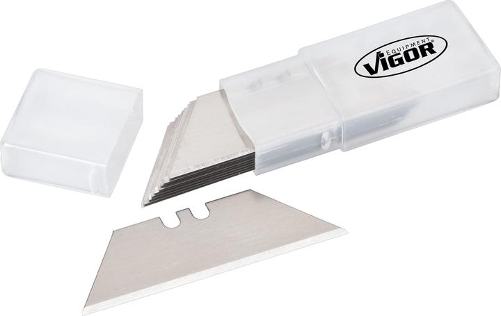 Actual product image Vigor Trapezoid replacement blades ∙ V1446 ∙ Number of tools: 10 (Replacement blade)