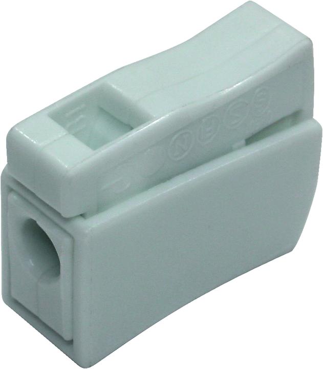 Wago Leuchtenklemme 0.5- 2.5mm weiss 2p. 10 Stk.