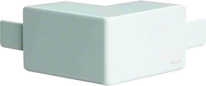 Actual product image Hager Outside corner white 18x33 (Cable hole, 2 cm)