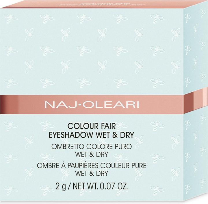 Actual product image Naj Oleari Colour Fair Eyeshadow Wet&Dry 12 mauve brown 2g (12)