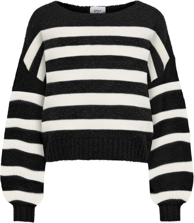 Only U-Boot-Ausschnitt Strickpullover