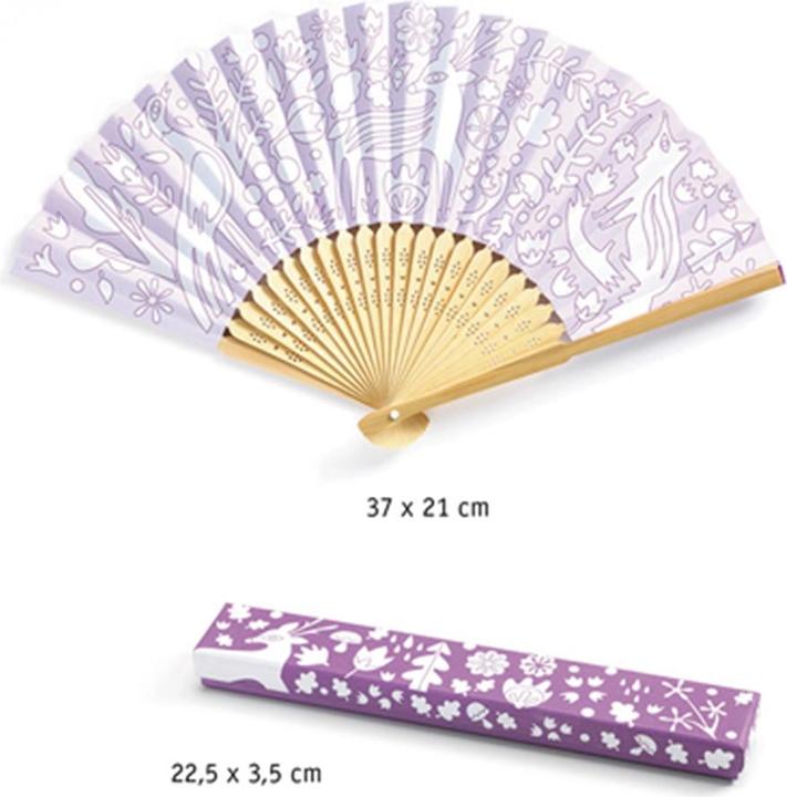 Actual product image Djeco DIY - Fan & Case