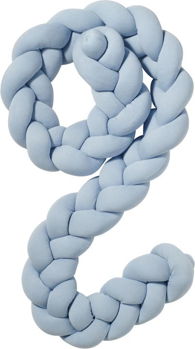 Image du produit nordic coast company Serpent de lit tressé Bleu clair OE