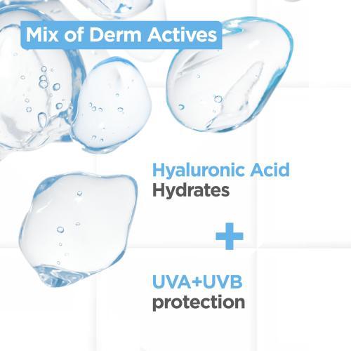 Actual product image Mixa Hyaluronic Acid Daily Invisible SPF Cream (Suntan cream, SPF 50, 50 ml)