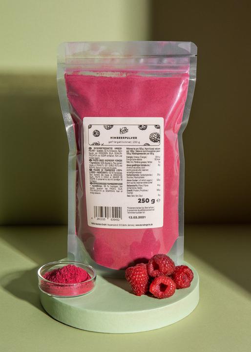 Produktbild KoRo Gefriergetrocknetes Himbeerpulver (250 g)