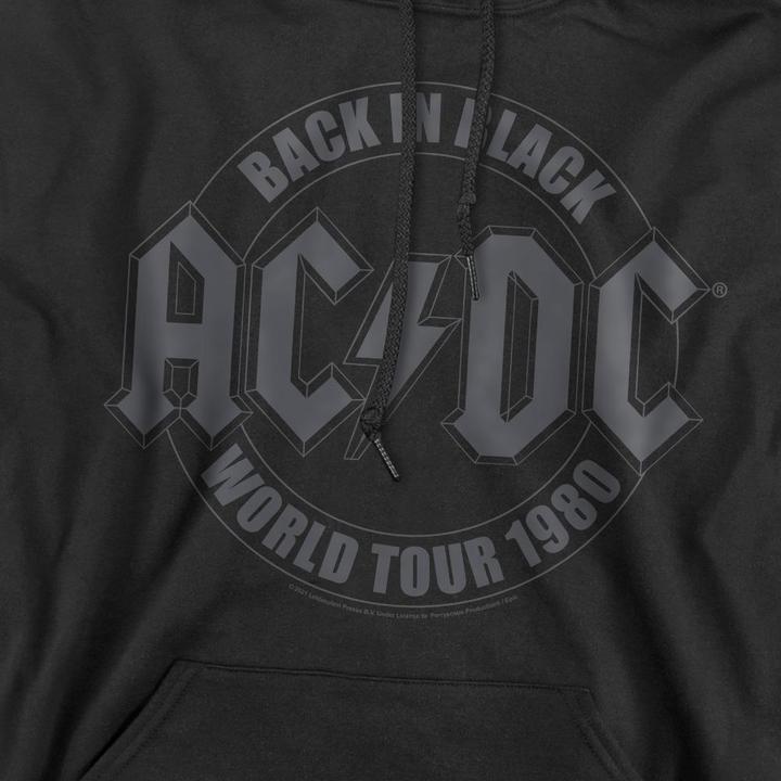 Immagine prodotto AC/DC Tour Felpa con Cappuccio Emblema Uomo (L)