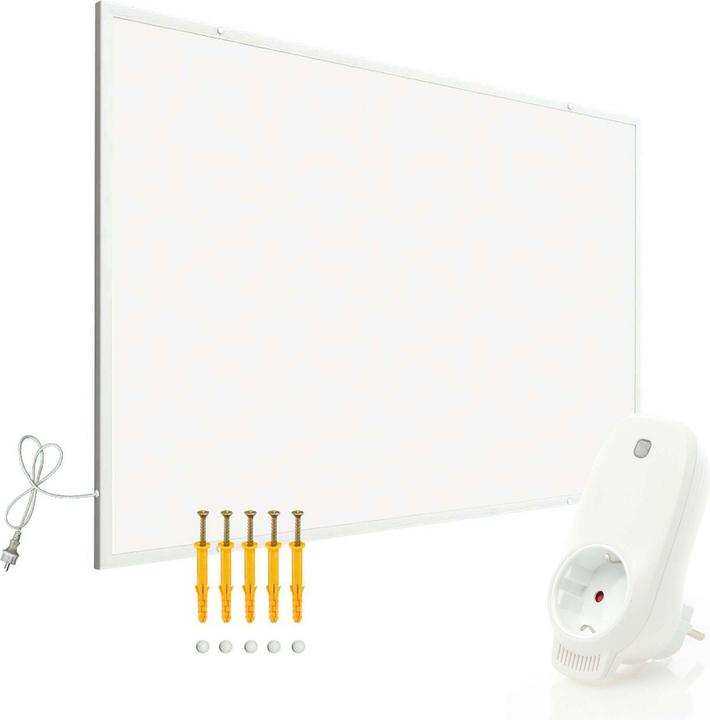 Produktbild Wiltec Set Infrarotheizung 400W Heizpaneel IR Elektroheizung und WLAN Thermostat (400 W)