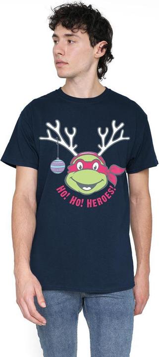 Produktbild Teenage Mutant NT Ho Ho Heroes TShirt weihnachtliches Design (M)