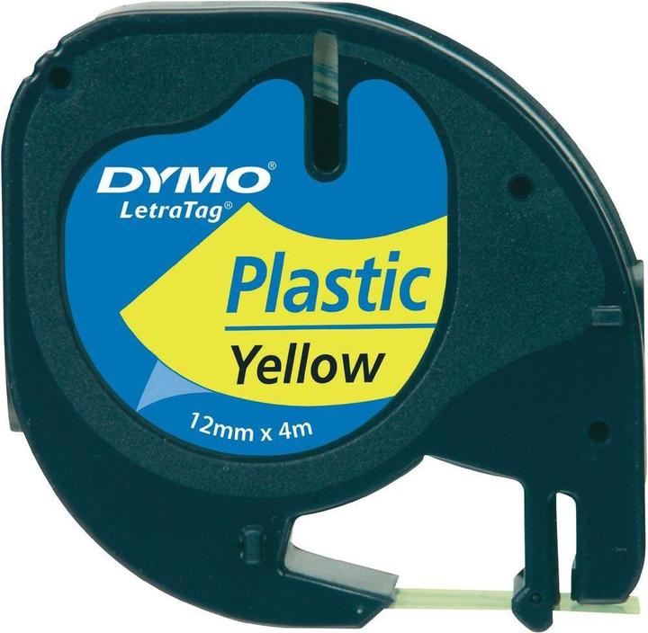 Produktbild Dymo Plastic (1.20 cm, Gelb)
