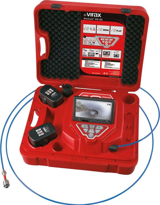 Immagine prodotto Virax 294051 VISIOVAL VX-SWITCH Inspektionskamera 26 und 40 mm mit austauschbarem Kopf