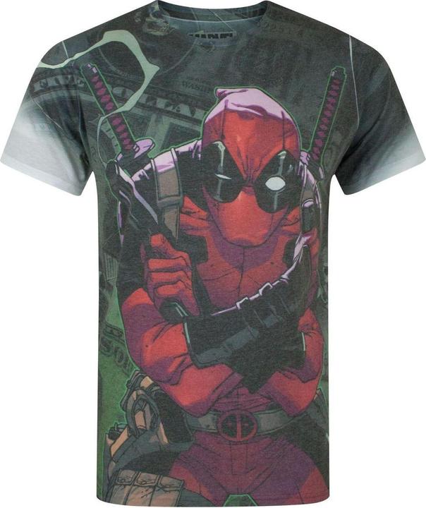 Immagine prodotto Deadpool Maglietta Contanti Uomo (S)