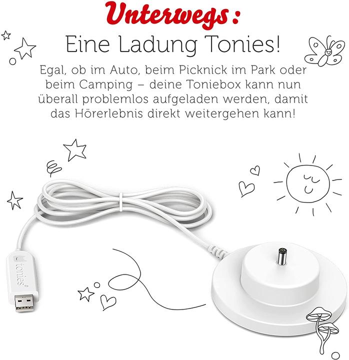 Actual product image Boxine 10001370 - Tonie - Toniebox USB charging station (German)