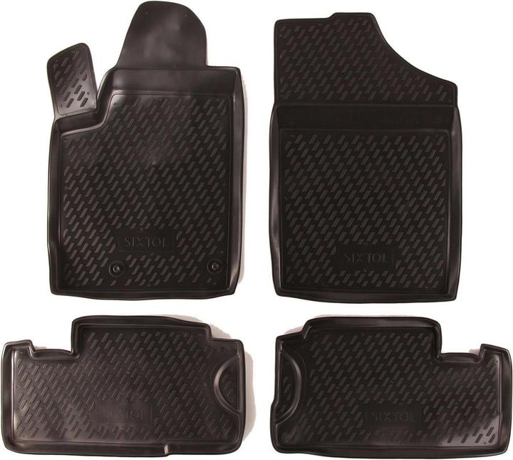 Sixtol Rubberen matten PEUGEOT Partner 06/2008->