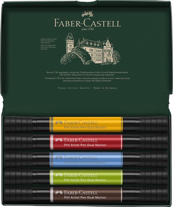 Immagine prodotto Faber-Castell Penna a inchiostro (Multicolore, 5 x)