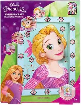 Produktbild Canenco Disney Princess - 3D Paper Craft - Diamond Painting - 1 Stück