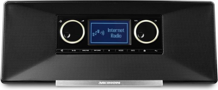 Medion P85035 (MD87090) Internet radio with DAB+, FM, black (FM, DAB+, Wi-Fi)