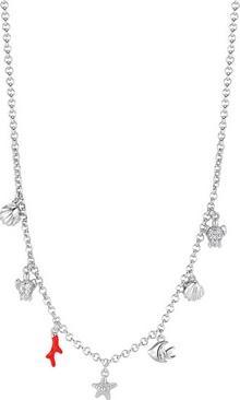 Rosato - Silver necklace with pendants Seafood Into the blue RZIB01