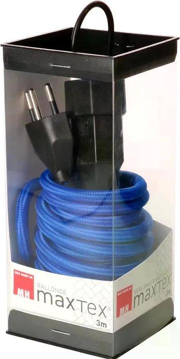 Actual product image Max Hauri Extension cable 3 m T13 - T12, blue (3 m, Type 12)