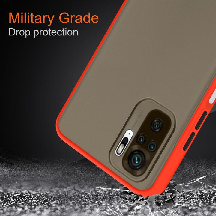Image du produit Cadorabo Couverture mate hybride (Xiaomi Redmi Note 10)