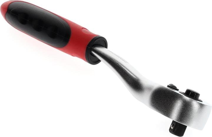 Produktbild Gedore Red red R40050009 2K-Umschaltknarre 1/4 gekröpft 145 mm Rückschwenkwinkel 10° (1/4")