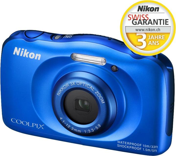 Immagine prodotto Nikon COOLPIX S33, impermeabile fino a 10 m (1/3.2")