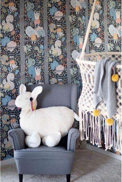 Actual product image Kikadu Cuddle cushion llama